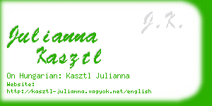 julianna kasztl business card